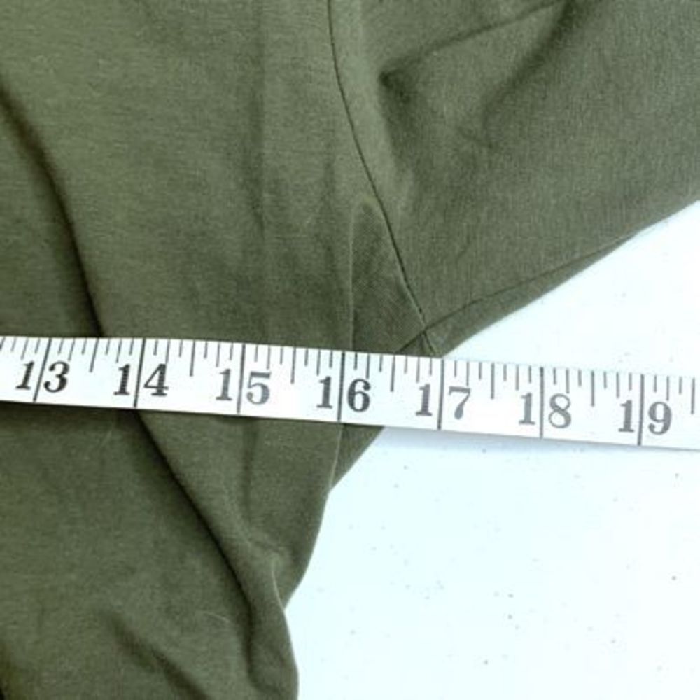 Active Basic Women’s X-Large Green Cotton Spandex… - image 8